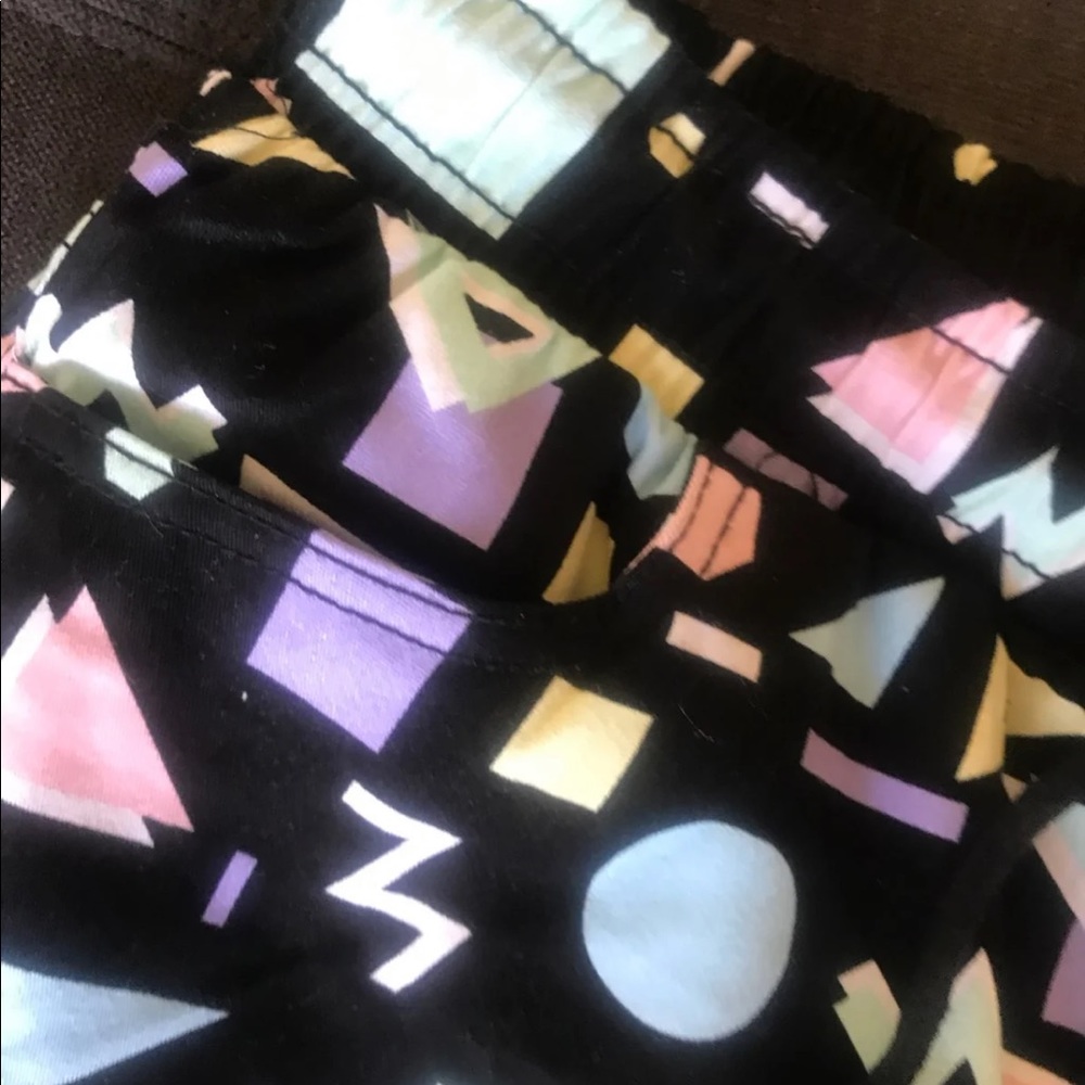 Raw yarn print shorts - Picture 5 of 6